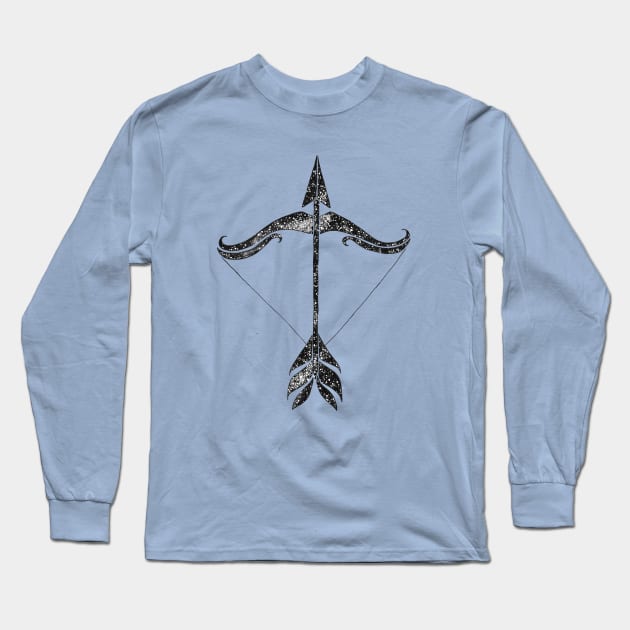 Sagittarius Long Sleeve T-Shirt by ECMazur